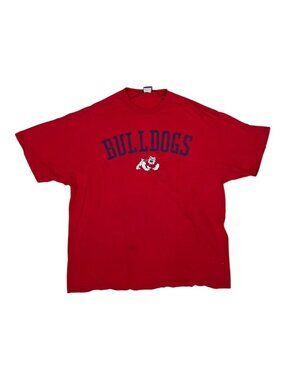 Vintage Fresno State Bulldogs T-Shirt Size XL Spell Out Y2K Champs